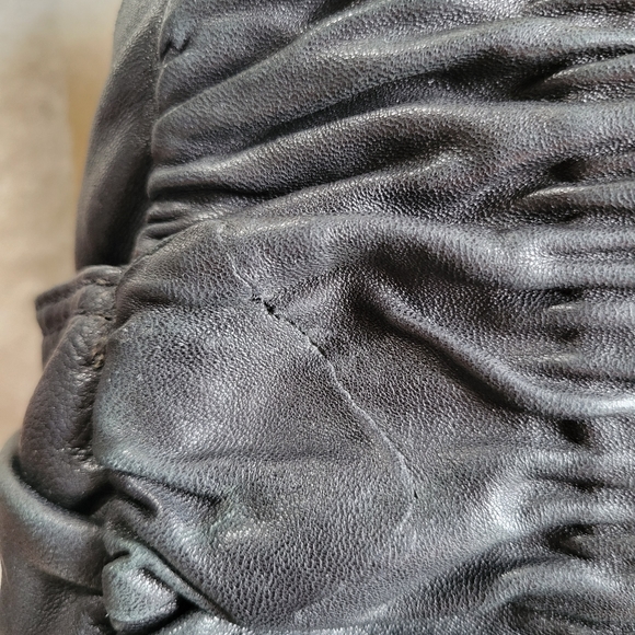 Michael Kors - Black Leather Handbag - Picture 4 of 4